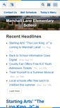 Mobile Screenshot of mlane.campbellusd.org