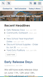 Mobile Screenshot of foresthill.campbellusd.org